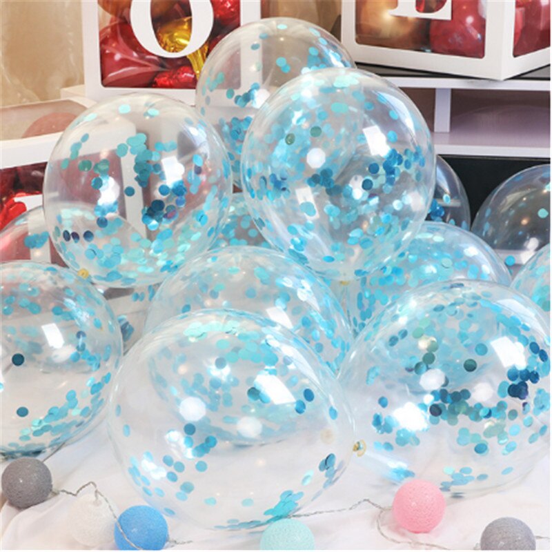 12 Inch 15 Pcs Rose Gold Confetti Latex Ballonnen, Baby Shower, Bruiloft Decoratie, kinderen Verjaardagsfeestje Ballonnen: h / 10inch
