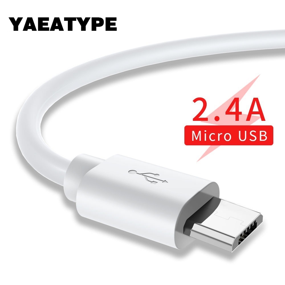 Micro Usb Kabel 1M Voor Samsung Galaxy A6 A7 Huawei Honor 8C 7C 7a 8x 7x Usb Note2 note4 Note5 Kabel Android Cord