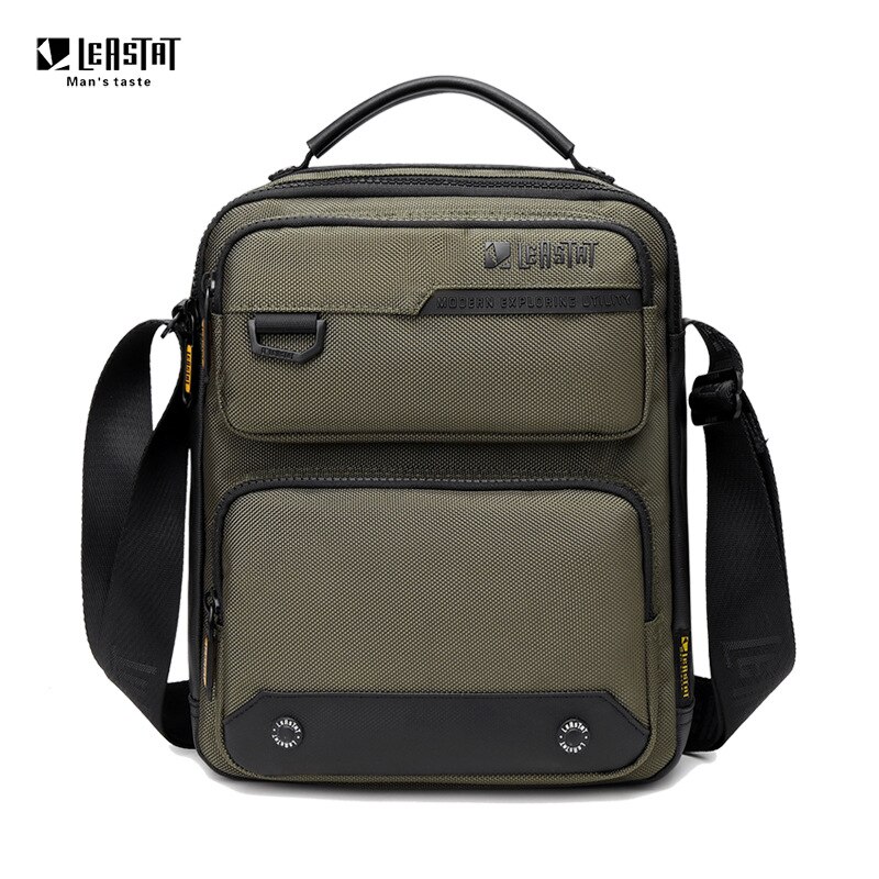 Rugzak heren rugzak zakelijk rugzak 9.7 " laptop rugzak reisrugzak heren notebook rugzak schoudertas: Khaki / 23 x 28 x 9 cm 