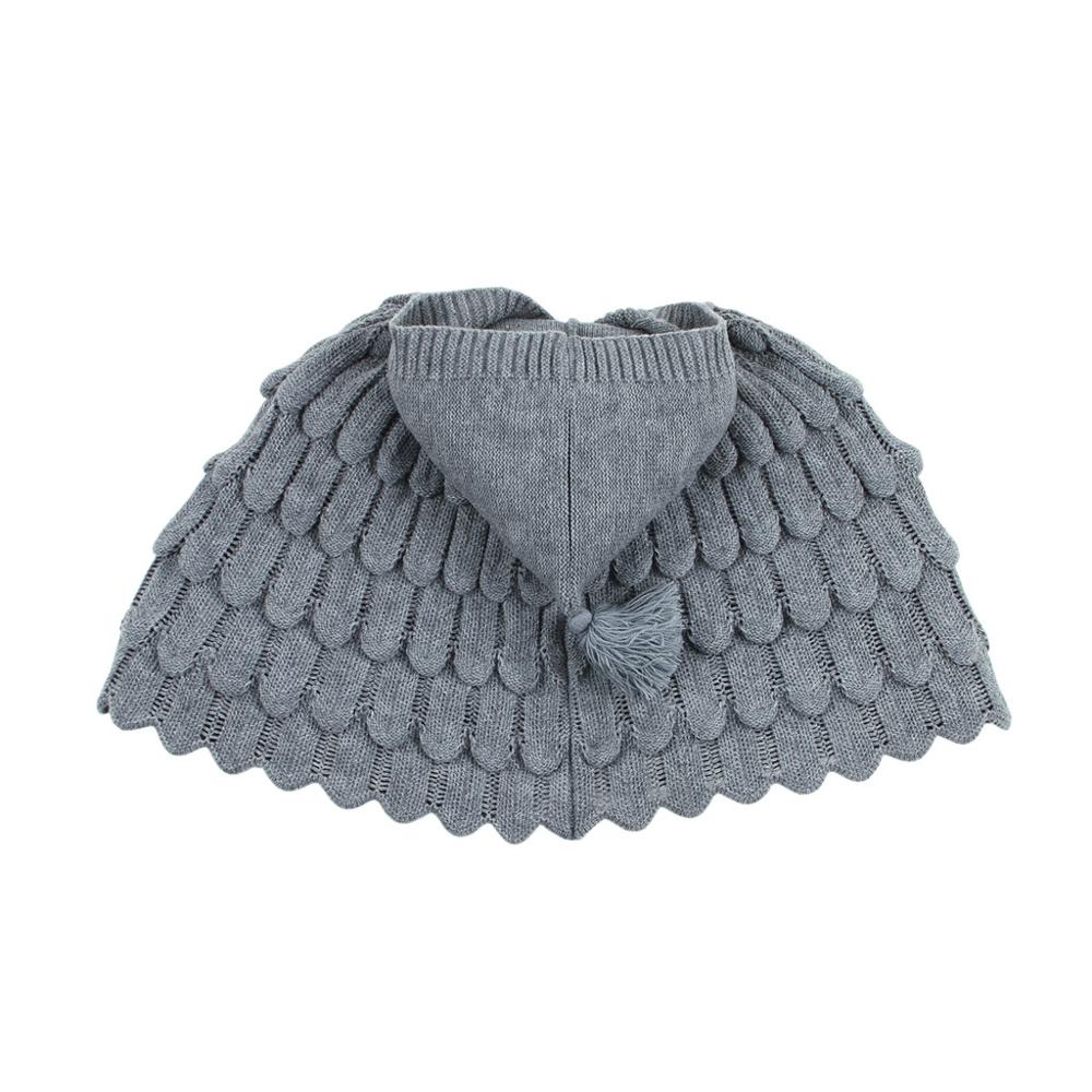 Toddler Kids Baby Girls Boys Autumn Winter Sweater Warm Coat Knit Outwear Hooded Jacket Children Clothes