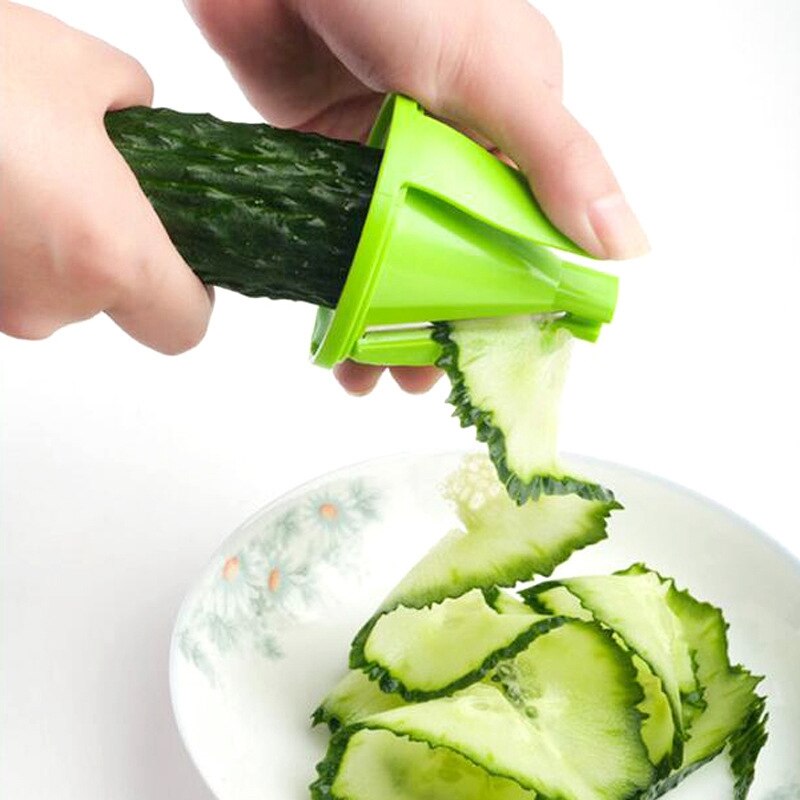 Plantaardige Spiralizer Fruit Rasp Spiral Slicer Cutter Spiralizer Voor Wortel Komkommer Courgette Keuken Gereedschap Gadge