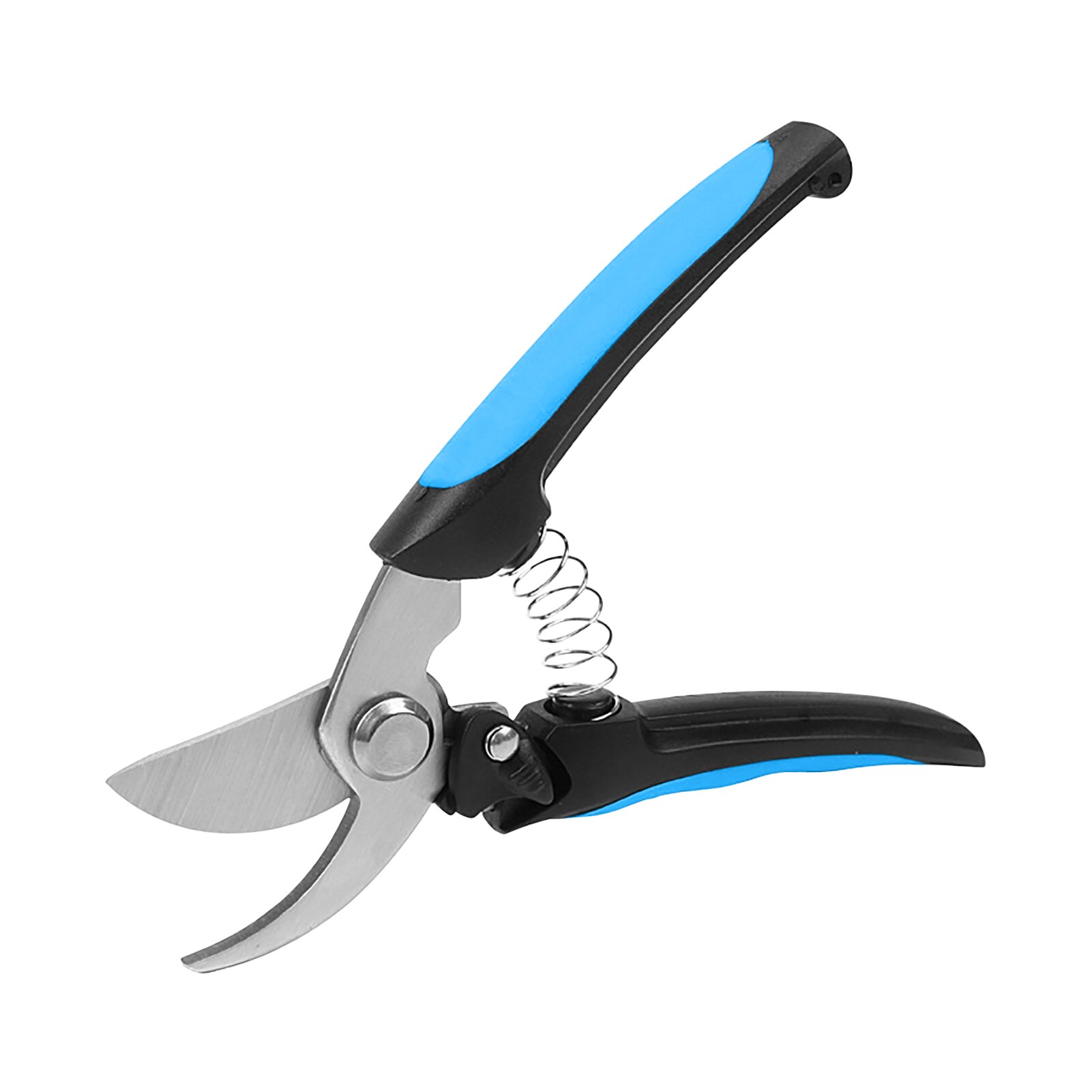 Pruning Shears Tree Branch Pruner Labor Saving Gardening Tool Stainless Steel high hardness good toughness and quick cutting: Blue