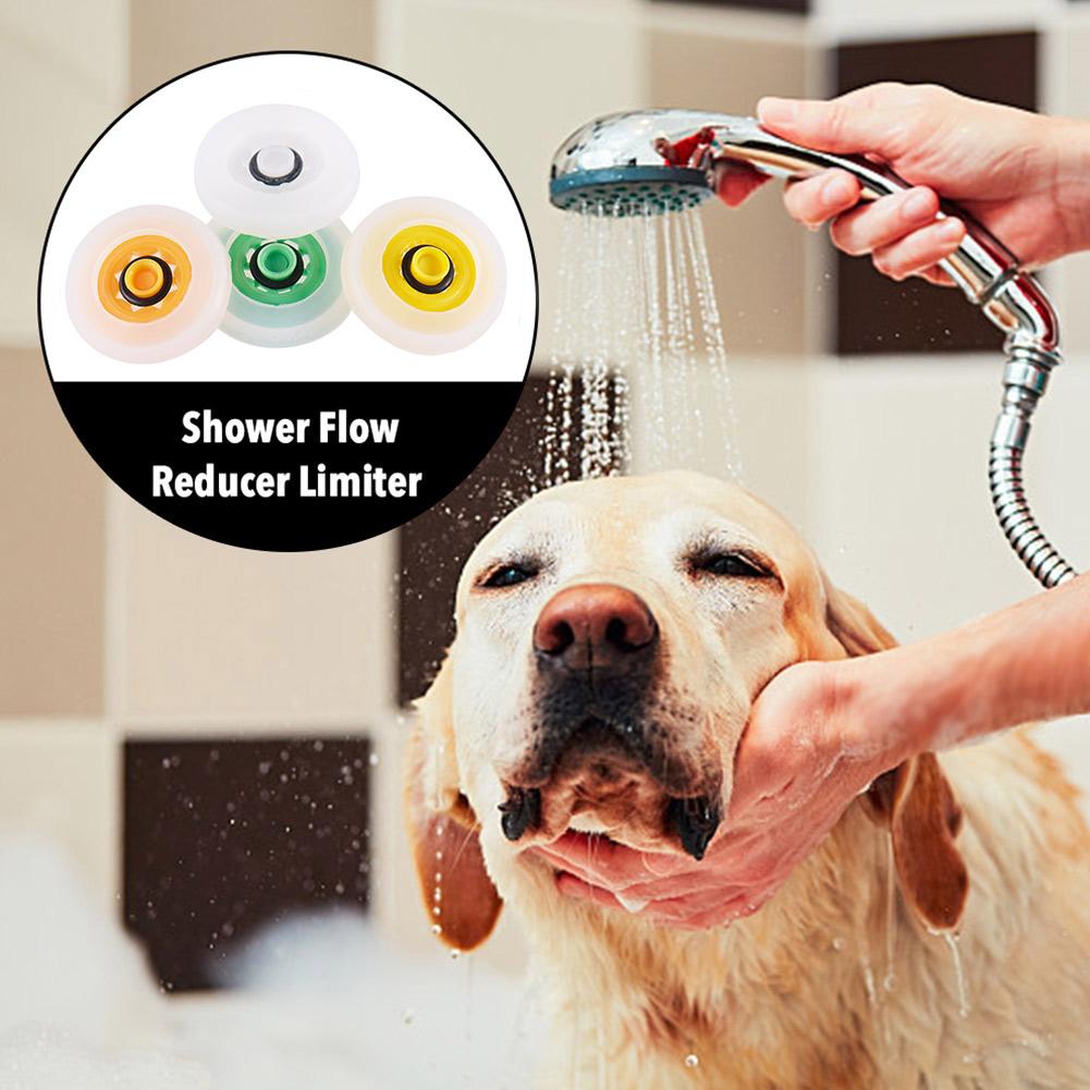 4 Stks/set Water Saving Chip Douchekop Apparaat Douche Regulator Water Saver Connector Controleren Douche Mixer Kit Voor Badkamer Douche