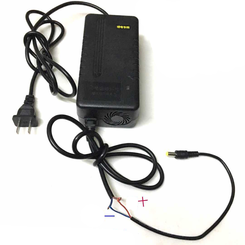 48v Electric Car eBike Lithium Battery Charger Charging Plug DC5.5*2.1 Monitoring 12v Power Supply Cord Cable Wire Female Male