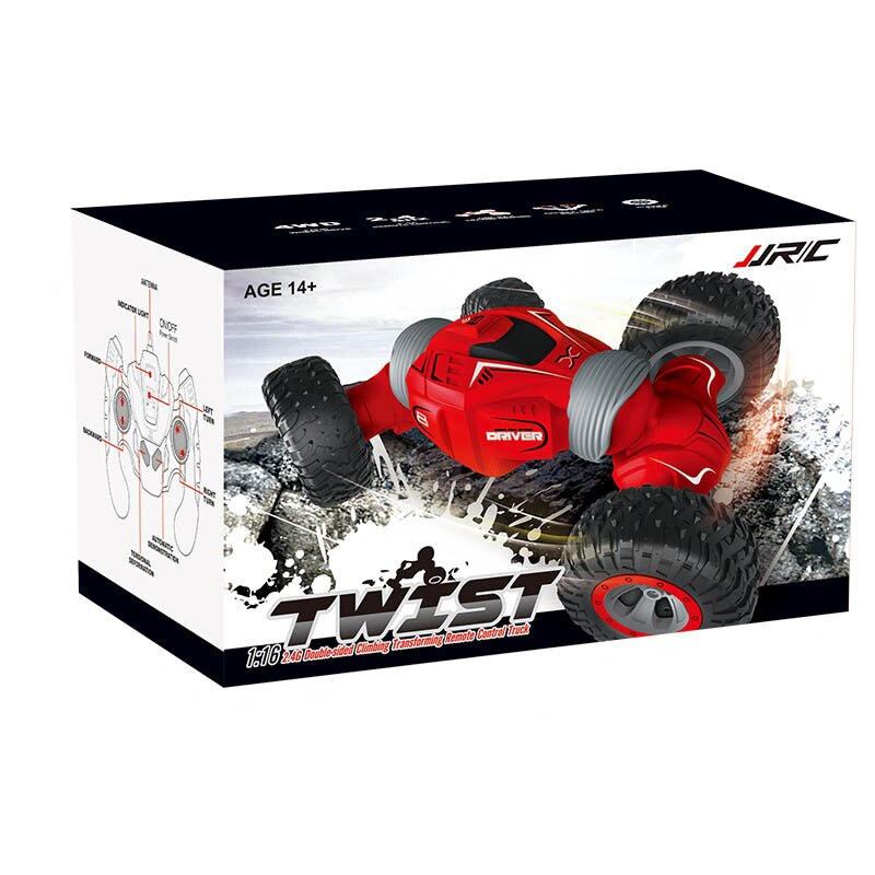 JJRC Q70 RC Auto Radio Kontrolle 2,4 GHz 4WD Twist-Wüste Autos aus-Straße Buggy Spielzeug Hohe Geschwindigkeit freundlicher freundlicher Spielzeug: Blau Verkauf Kasten