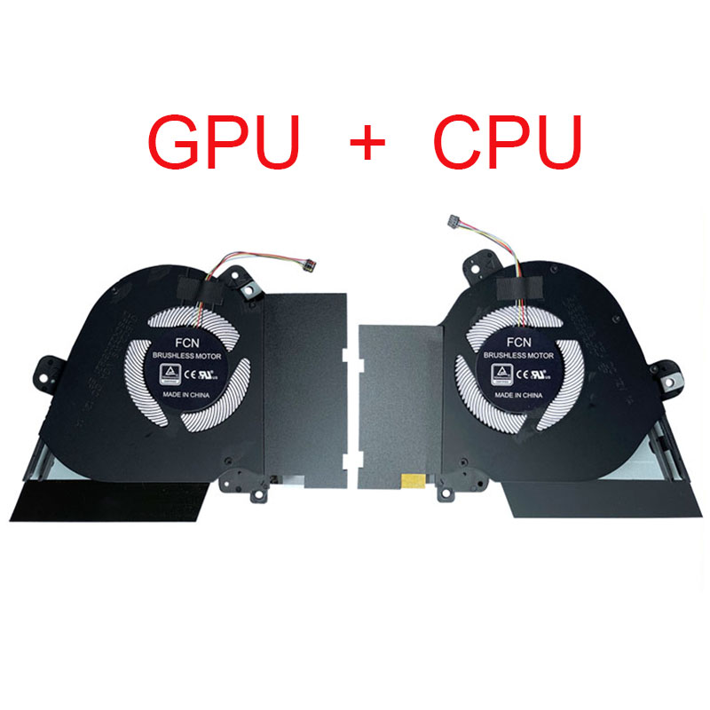 For ASUS ROG Ice Blade 4 GU502LWS GU502LV GU502LW Cooling Fan: CPU GPU