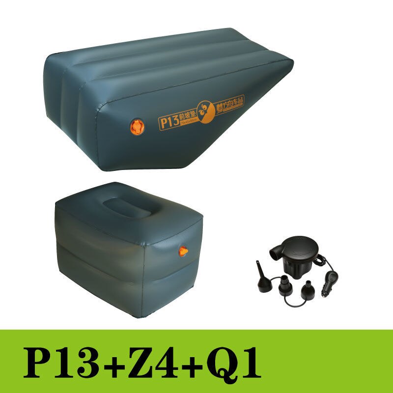 Car Travel Bed Inflatable Rest Bed Camping Air Mattress Self Driving Air Matt Inflatable Sleeping Car Pad For Suv Repose Cushion: D