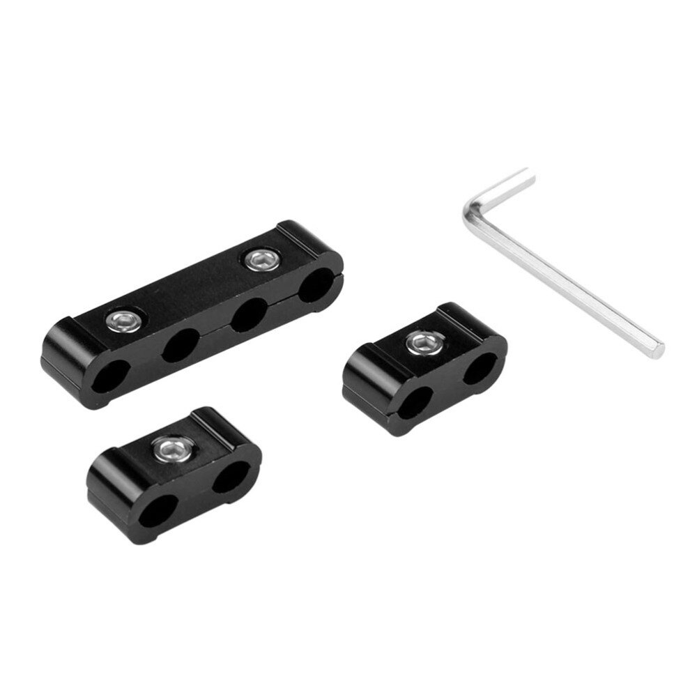 3 in 1 Spark Plug Wire Separator Practical Portable Durable Wire Separator Cable Fastener Car Tube Holder for Fixing Vehicle Cab: Black