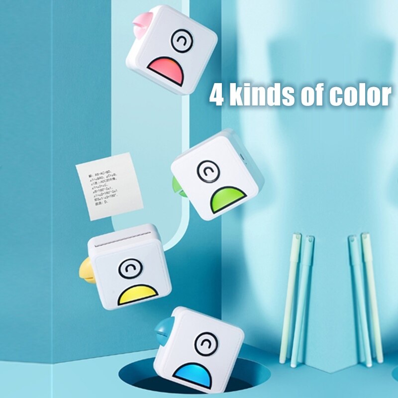 Poooli L1 L2 Pocket Thermal Printer Mini 203DPI 303DPI Bluetooth Phone Printer for Receipt Photos Label Sticker With Free APP