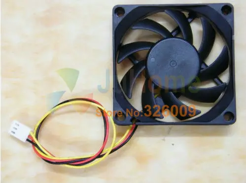 70mm, 7cm fan, 7015 fan, super silent, for power supply, for computer Case cooler, XinLi Black7015