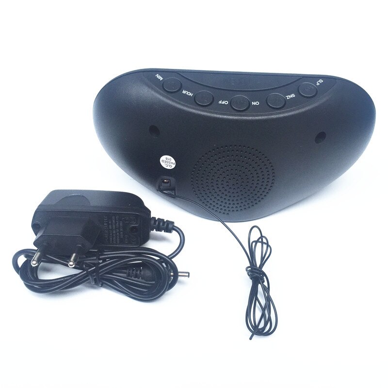Dab/Fm Wekker Radio, Groot Scherm, Dual Wekkers, dual Usb Mobiele Telefoon Opladen Gaten, Verstelbare Display Helderheid