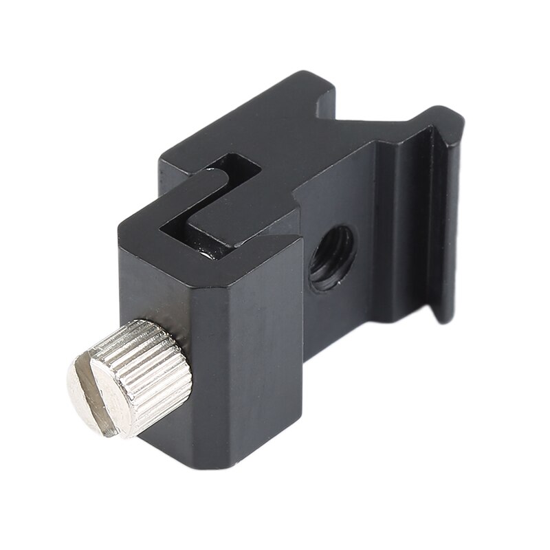 Camera Adjustable aluminum alloy Shoe Flash Bracket Mount Adapte rwith 1/4" Thread Statief Light Stand Statief