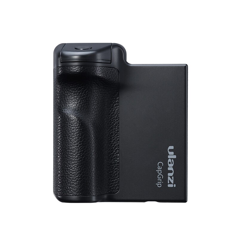 Wireless Bluetooth Handgrip Clip Smartphone Selfie Booster Handle Grip Phone Stablizer Stand Holder Shutter Release 1/4 Screw: Black