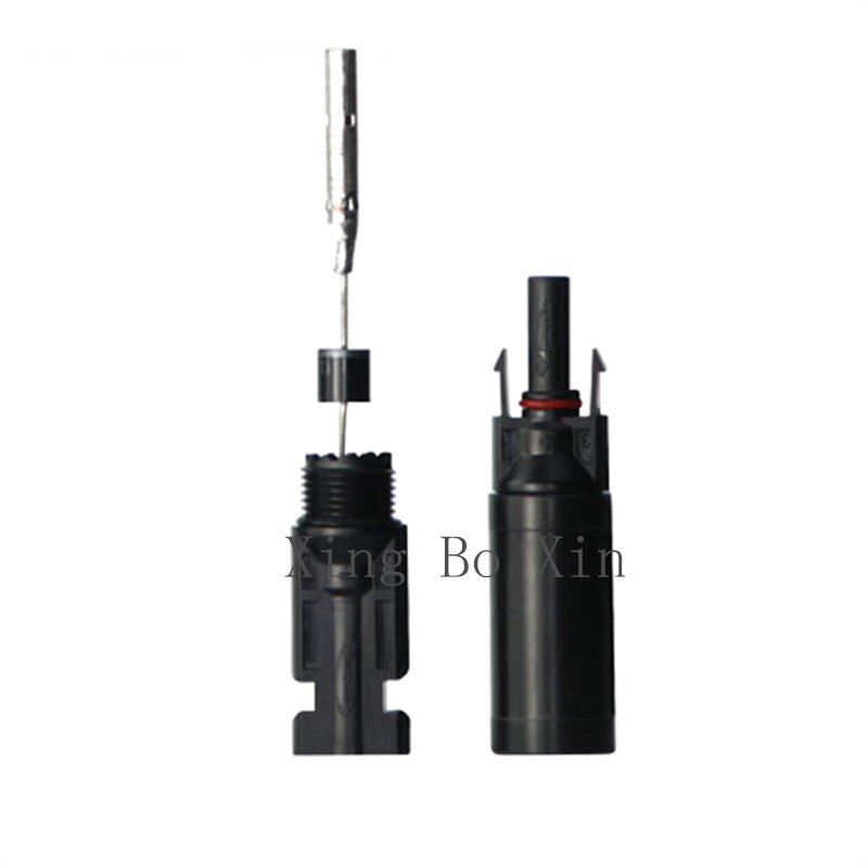 5PCS 10A 15A 20A 30A DC Diode Solar Plug Connector Diode Connector For Solar knob Auto-lock Water proof connectors