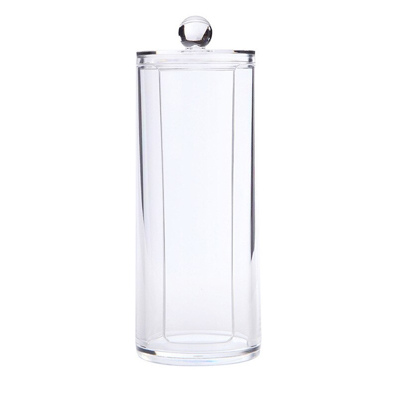 Make Wattenschijfje Organizer Badkamer Opbergdoos Voor Wattenstaafjes Cosmetica Sieraden Make Remover Pad Container Met Bamboe: 3-1