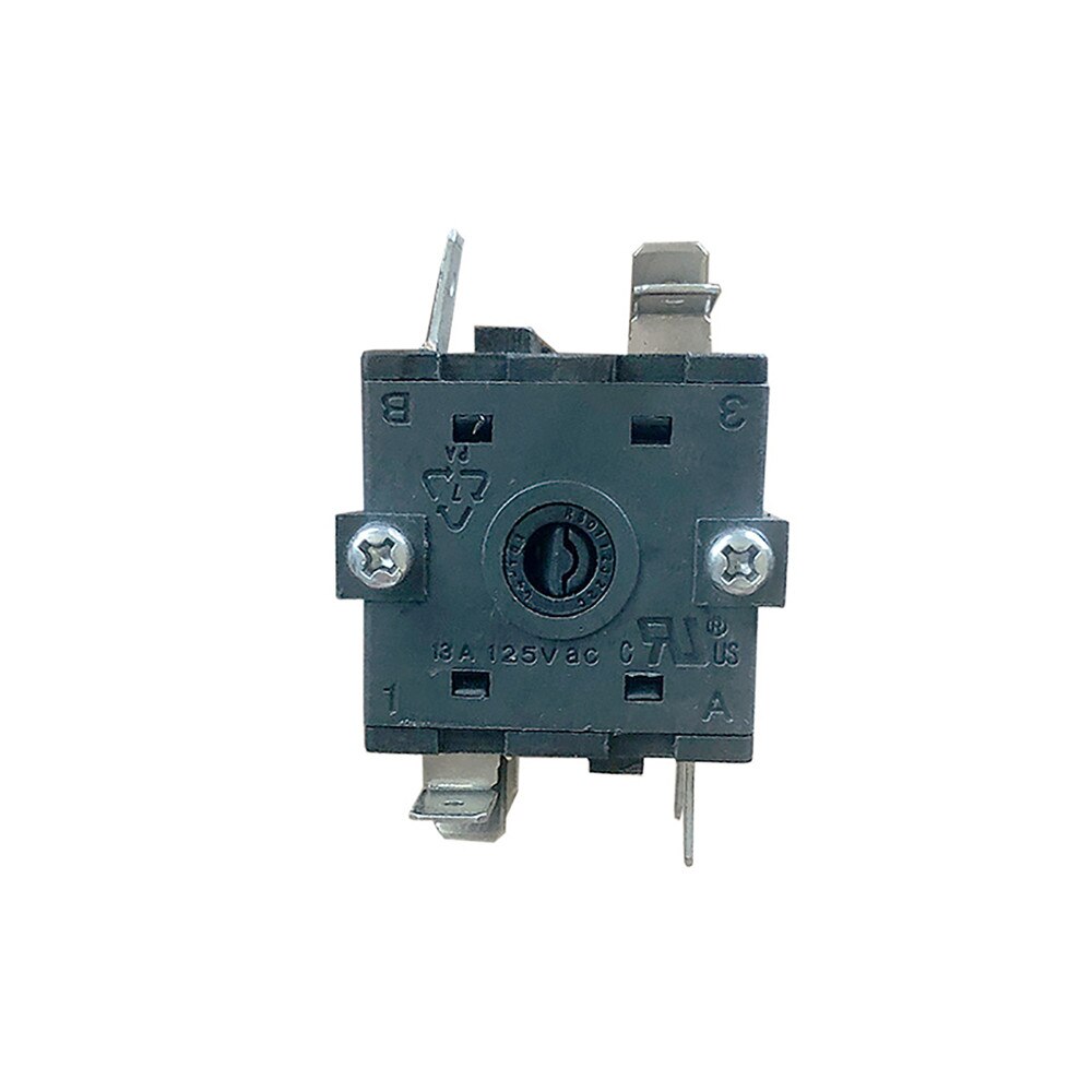 FZ31-9 Double Unit Selector Rotary Switch 9 Pins 6 Positions 16A 250V AC Replacement Part