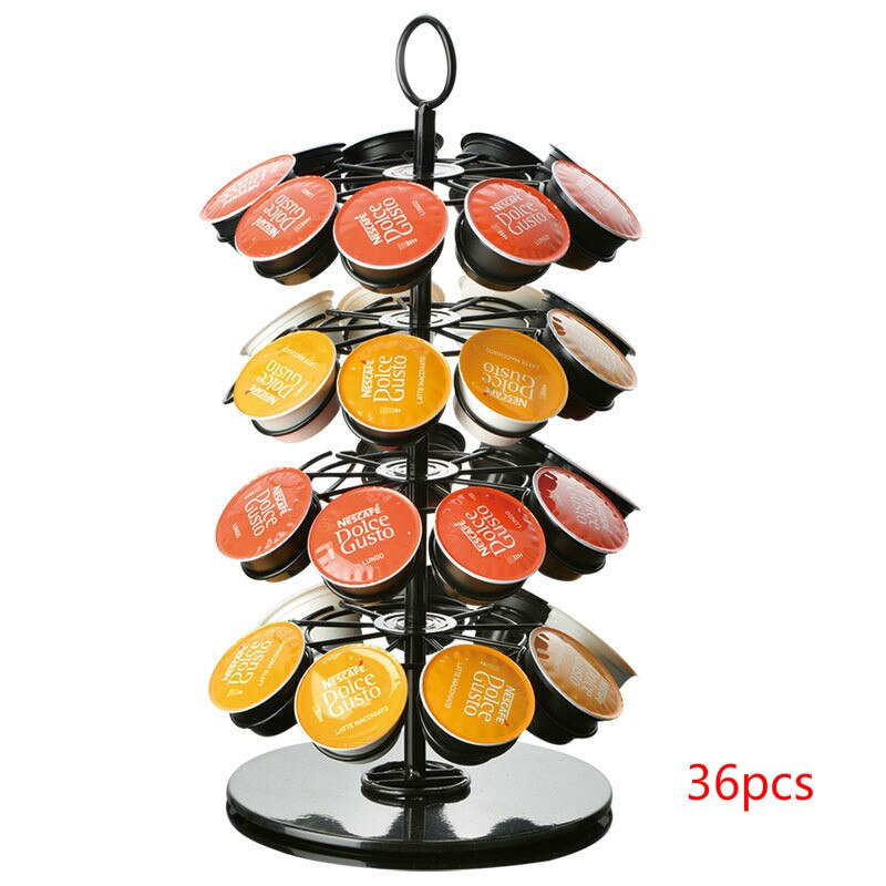 Support pratique de tour de Capsule de support de Capsules de café pour des Capsules de café de Nespresso/Dolce Gusto/k-cup