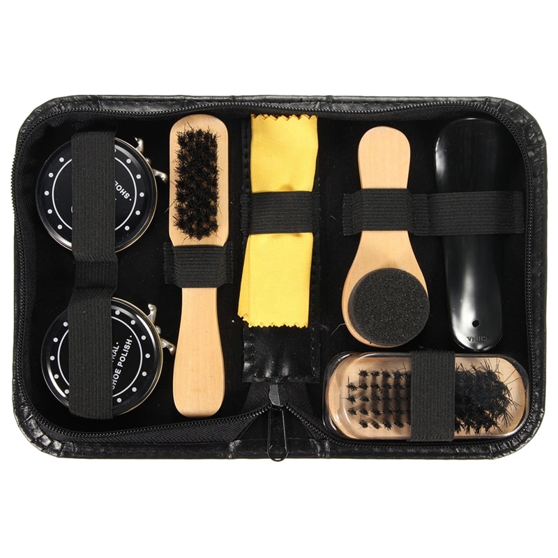 Shoe Shine & Care Kit – Leather Boots, Sneakers, Shoes – NK_Meta_Store Care Set