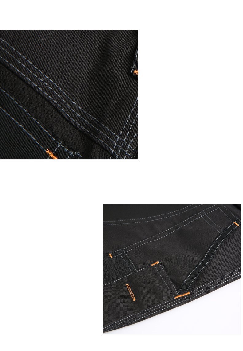 Pantalones de trabajo de , traje de soldadura funcional con múltiples bolsillos, resistente al desgaste, a prueba de suciedad, antichispa, antiabrasión, antiquemaduras