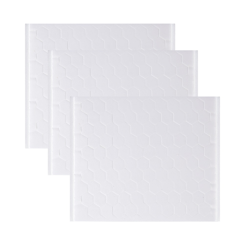 3PCS 3D Double-sided Foam Dots Hexagon Foam Strips Adhesives for DIY Shaker Card Making Scrapbooking Craft Supplies