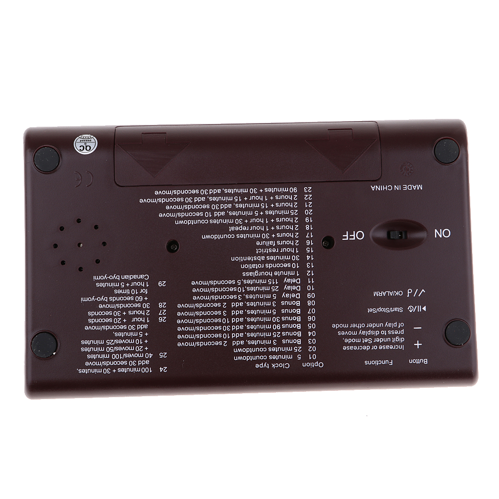 PQ9903A Multifunctioneel Digitale Schaakklok Count Up Down Schaken Alarm Timers