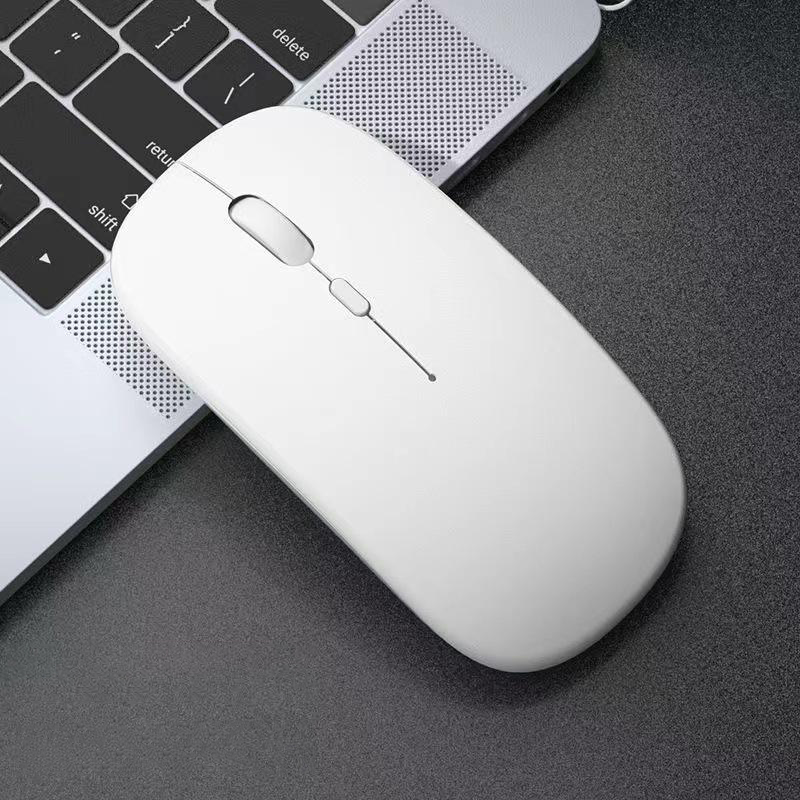 2.4 ghz:n langaton bluetooth-hiiri, ladattava, hiljainen, ergonominen, kaksoismalli, minikokoinen kannettava, dpi:llä säädettävä näppäimistö: Vihreä