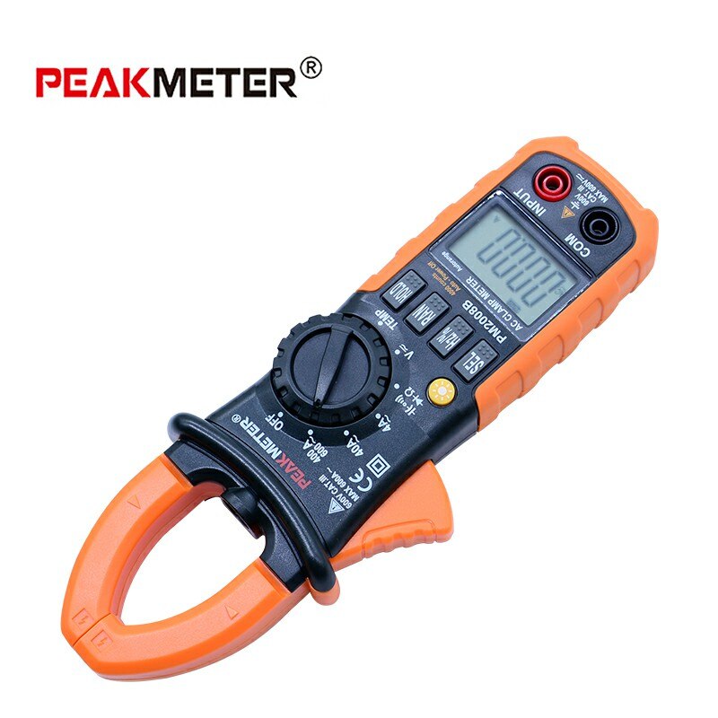 PEAKMETER PM2008B Autorange digital ac ampere meter clamp metro equal 4000 Counts