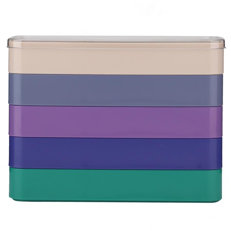 5 Layer Watch Parts Storage Box Watch Tools for Screw Component Movement Hardware Parts Watch Accessories Storage Box Holder: Rectangle