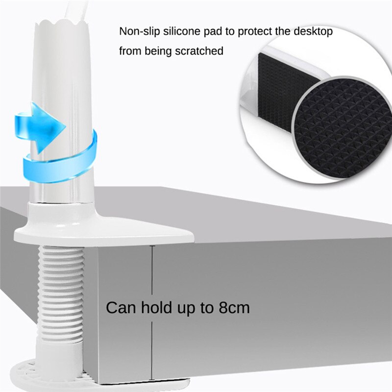 Adjustable Tablet Stand For IPad 70/100cm Long Arm Bed/Desktop Clip Bracket Large Screen Phone Holder For 4 To 10.6 Inch Tablet