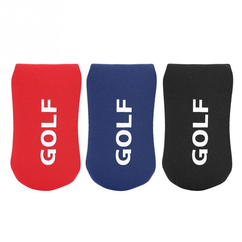 Hållbar förvaring nylon golf järn putter headcover lätt bekvämt head protect golffodral set headcover klubbtillbehör