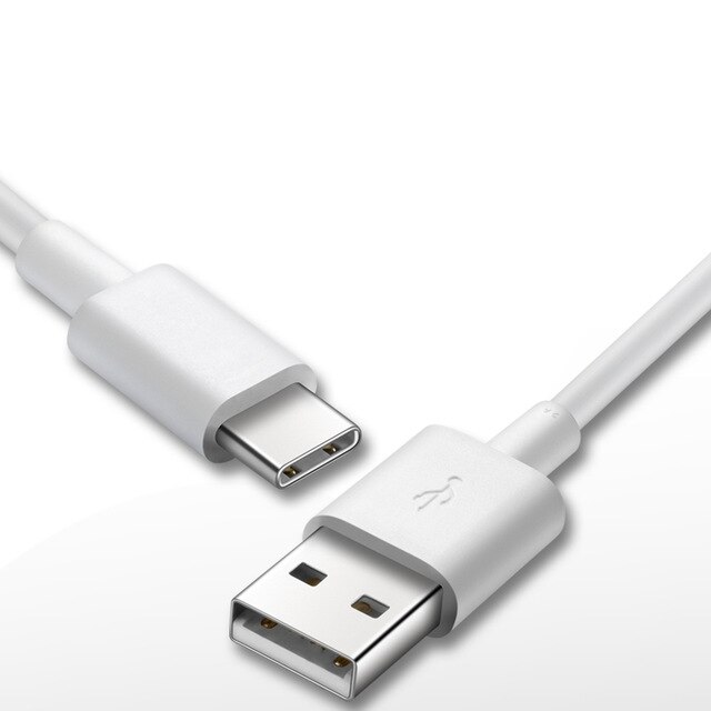 Xiaomi-cable micro USB/Tipo C Original, Cable de carga rápida para Samsung, Xiaomi, huawei, cargador de teléfono móvil, USB-C: white Type - C Cable / 1,5 m