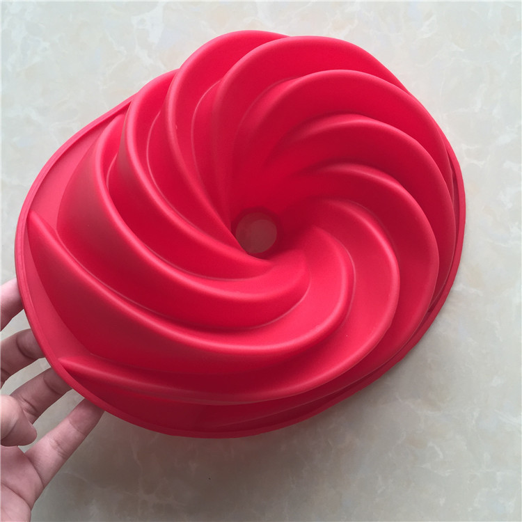 Meer Keuken Essentials, Milieuvriendelijke-Non-stick-Siliconen Bundt Pan. Commerciële Grade Silicone Cake Pan; FDA & Europese Qualit