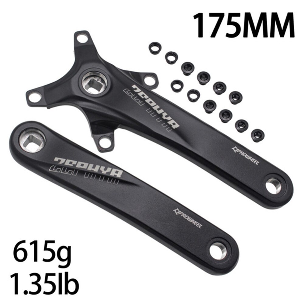 MTB Mountain Bike Bicycle 104bcd Crankset Chainwheel Bike 170mm 175mm Crank 32/34/36t/38t Chainring Round Narrow Wide Parts: 175mm
