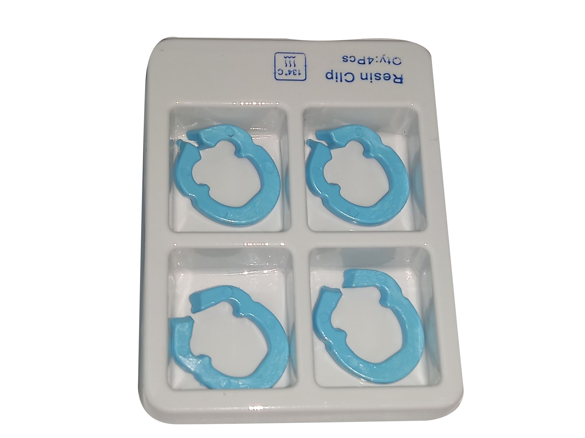 2Pair Dental Rubber Dam Clamps Sectional Matrix Band Resin Clamping/Seperating