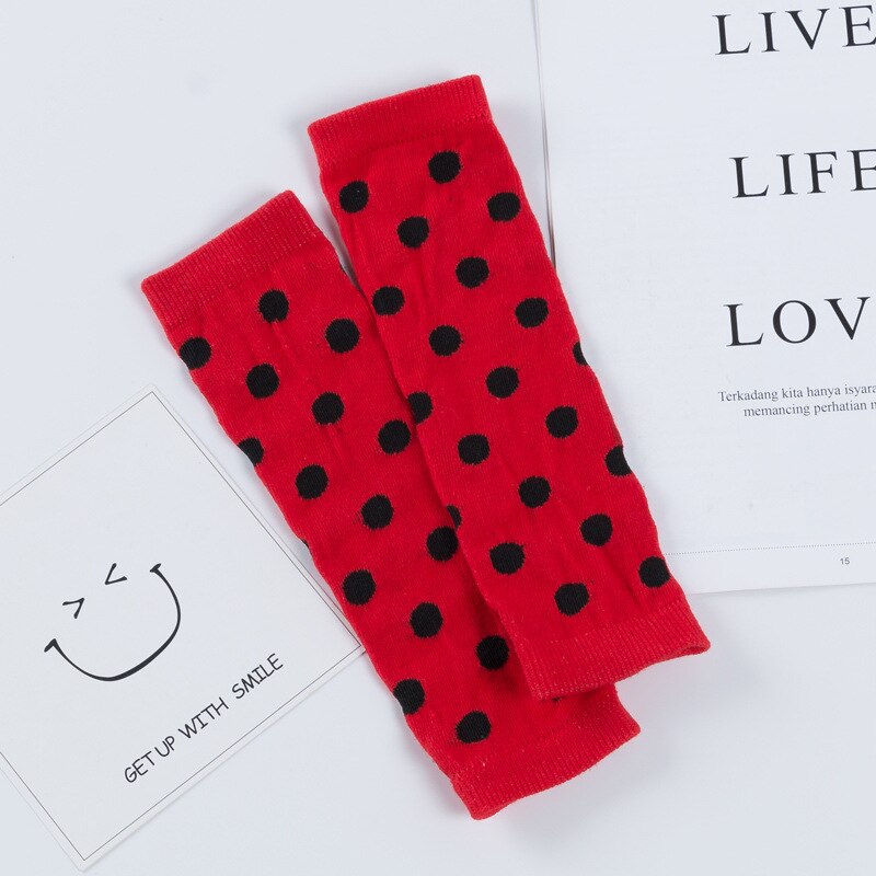 0-2T Baby Beenwarmers Sokken Katoen Kinderen Sokken One Size Meisjes Casual Polka dot Streep Beenwarmers Sokken: 18