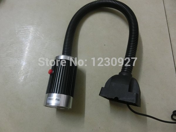 9W 24V/220V soft rod aluminum high power led CNC machine light /work table lamp / milling machine Light
