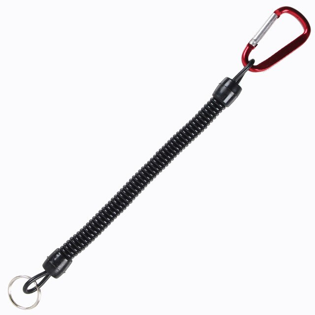 Zwemmen Surfen Anti-Verloren Zwembril Spiraal Lenterol Lanyard Veiligheid Emergency Tool Zwembad En Accessor: 21cm-22cm  Red