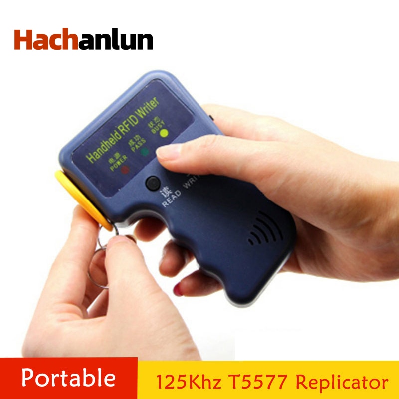Rfid-leser skriver id-tag kopimaskin  t5577 nøkkelring kopimaskin håndholdt id-kortskriver  em4305 125 khz nøkkelkloner