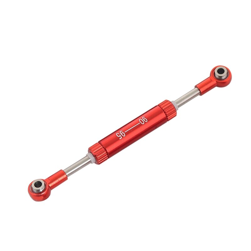 1/10 longitud ajustable (90-95)Servos barra de tracción-palanca de dirección para RC Crawler Control remoto Juguetes Coche SCX10 90046 TRX4