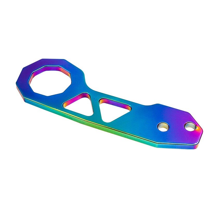 Rear Tow Towing Hook for Universal Car Trailer Ring Aluminum Alloy Racing Trailer Hook Auto Modification Parts: Colourful