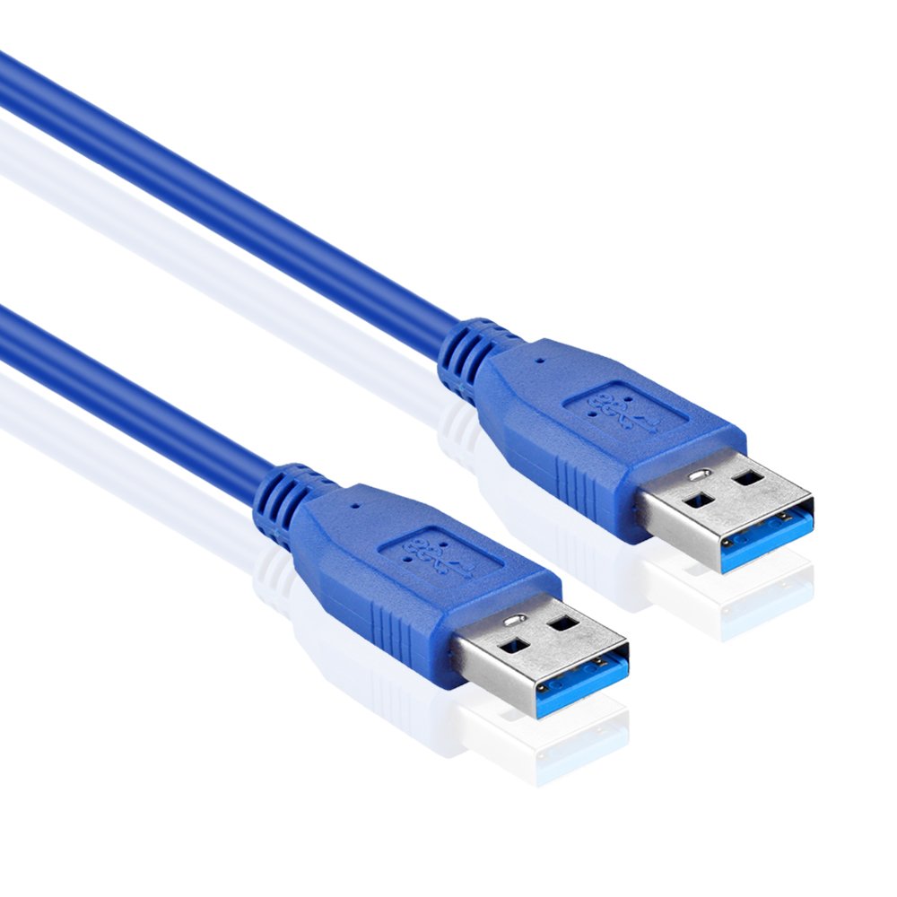 5M USB 3.0 Cable A-Male to A-Male Type A to A Male SuperSpeed USB Adapter Connector Coupler Bi-Directional Extension Cord