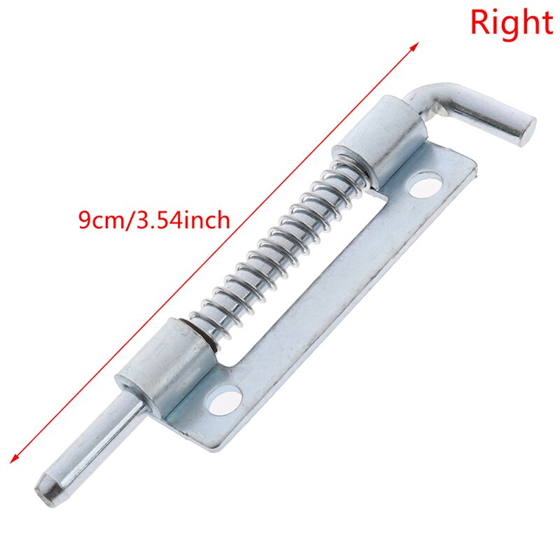 1Pc Metal Silver Kleur Lock Barrel Bolt Veerslot 3.54 "Lange Grip Zware Veiligheid Deur Klink sliding Lock: R