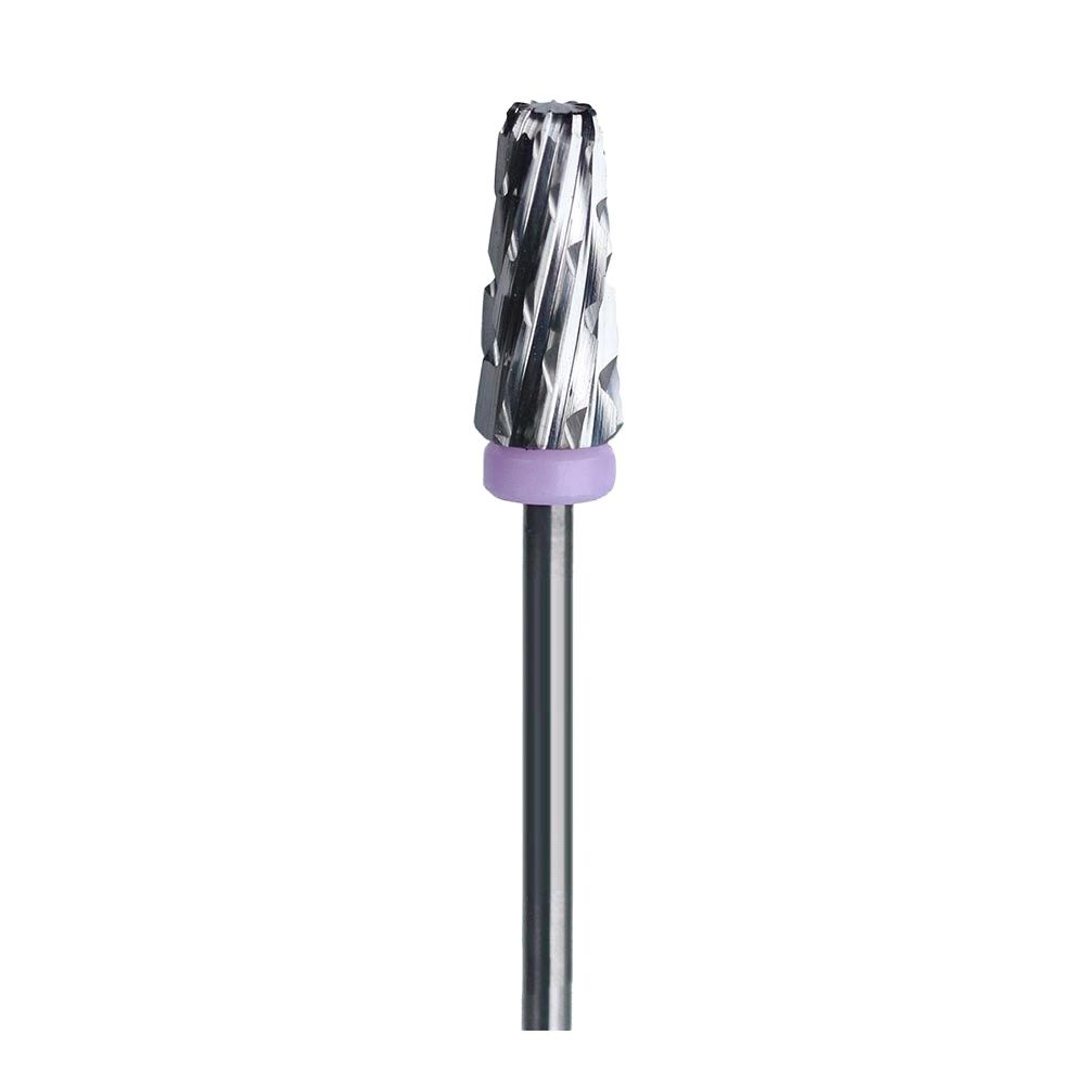 Brocas de acero de tungsteno para pintura de uñas, punta de cono de clavo cinco en uno, cabezal de raspado de aleación de acero de tungsteno, herramienta de máquina de pulido KL2398D