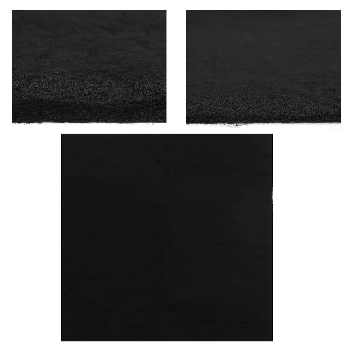 Filtre HEPA universel en mousse de charbon actif, 1 pièce, 1m x 1m, accessoires pour supporter ficateur d'air, tampon en feuille éponge
