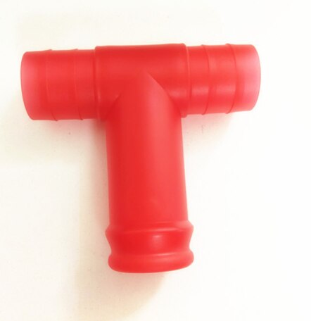 1PC piwo Snorkel słomy piwo Bong lejek Slammer podwójne Snorkel picia na piwo do baru narzędzia festiwale Party dozownik Y1F5: C-red