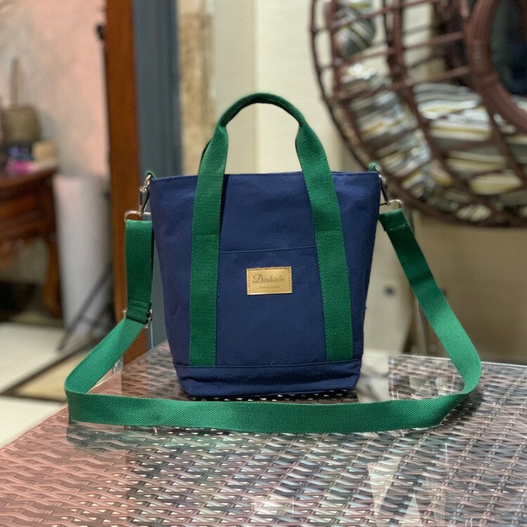Women Zipper Multi Pocket Lunch Bag Picnic Office Worker Portable Wide Opening With Handle Thermal Insulation Tote Students: 6