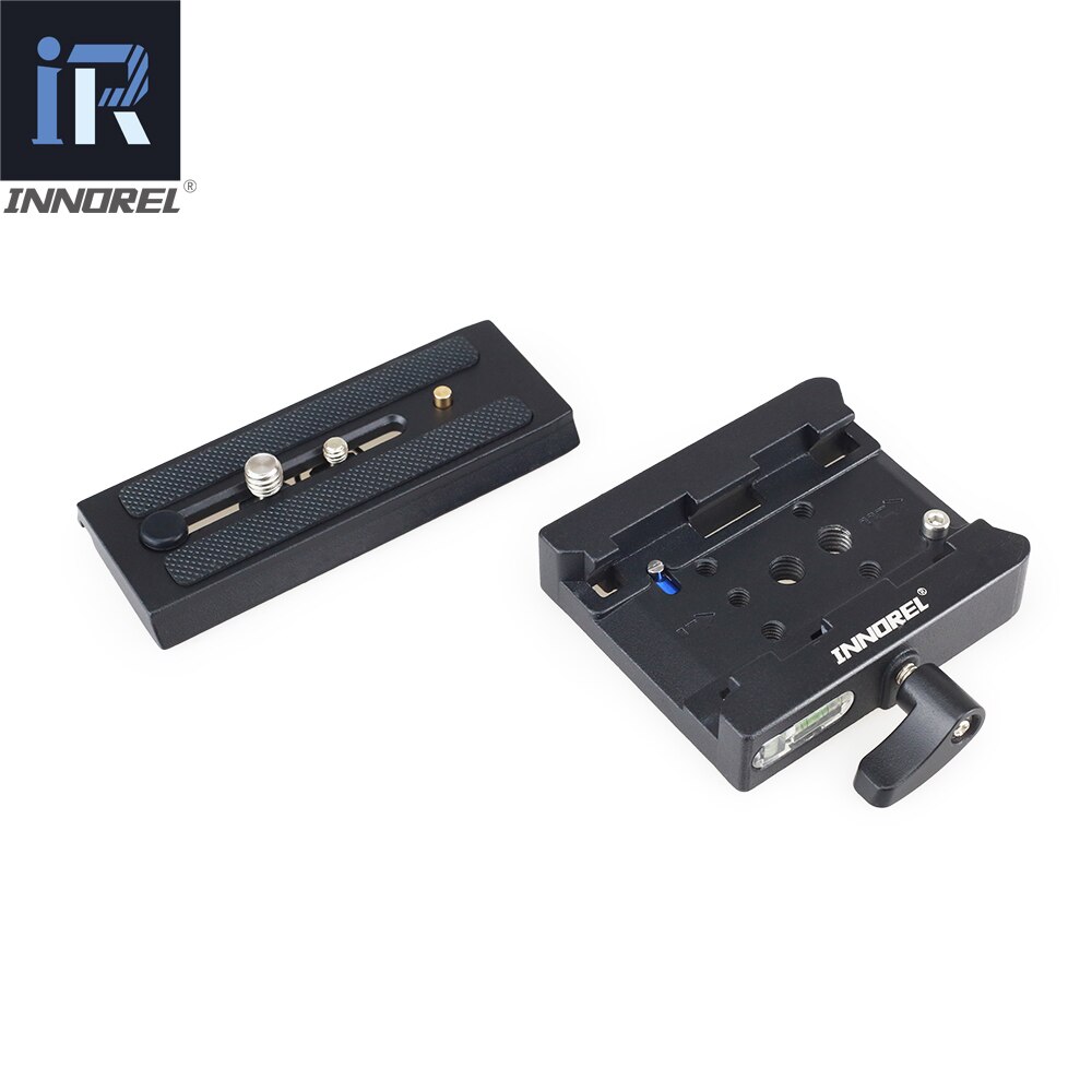 Innorel P200 Quick Release Adapter Kit Aluminiumlegering Qr Plaat Klem Voor Statief Monopod Manfrotto 501 500AH 701HDV 503HDV Q5