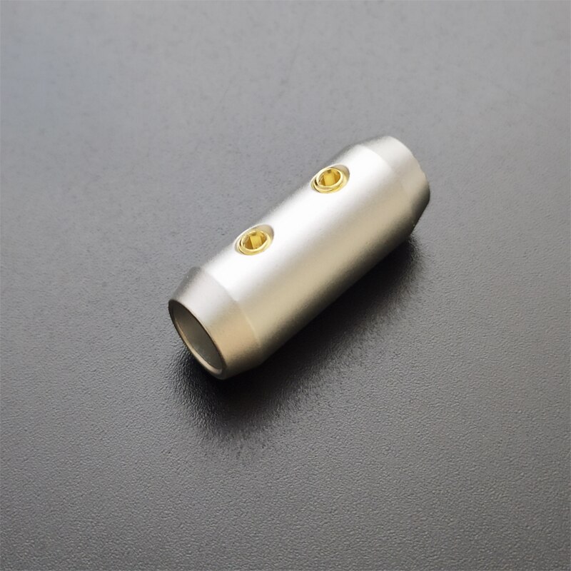 Metal rodzaj USB C Android powłoki Adapter do ładowania srebrny czarny USB C metalowe USB wtyczka dla DIY kabel klawiatury: Silver slider