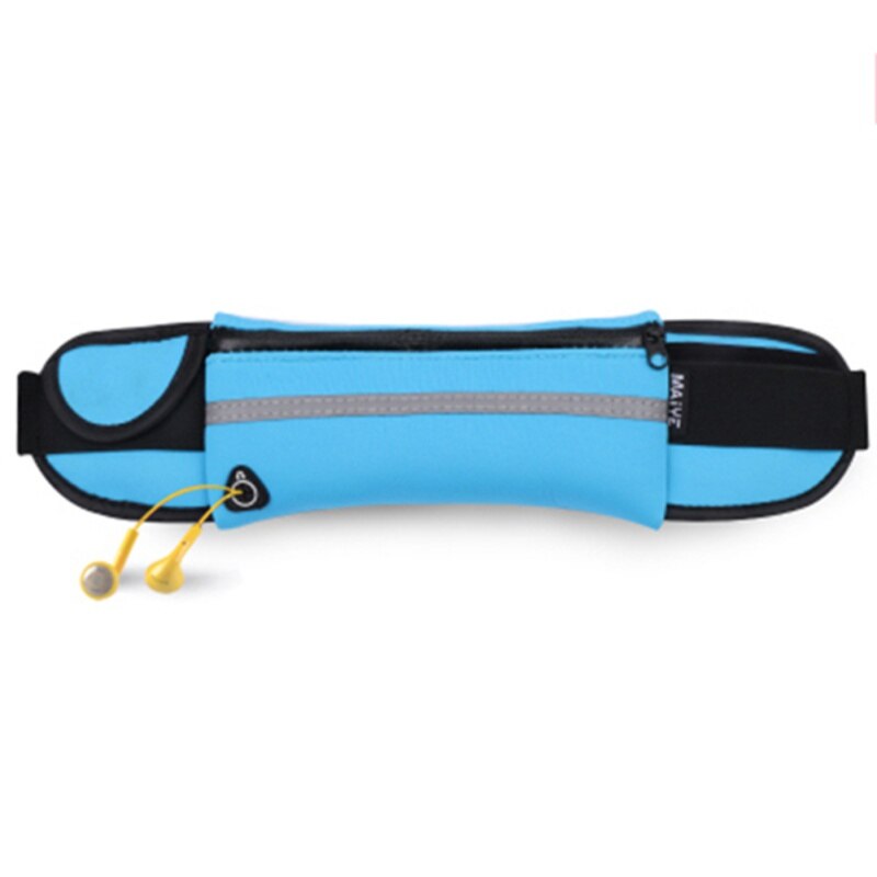 Outdoor Running Waist Bag Waterproof Anti-theft Mobile Phone Holder invisible Hiking Gym Fitness Bag With Kettle Pocket