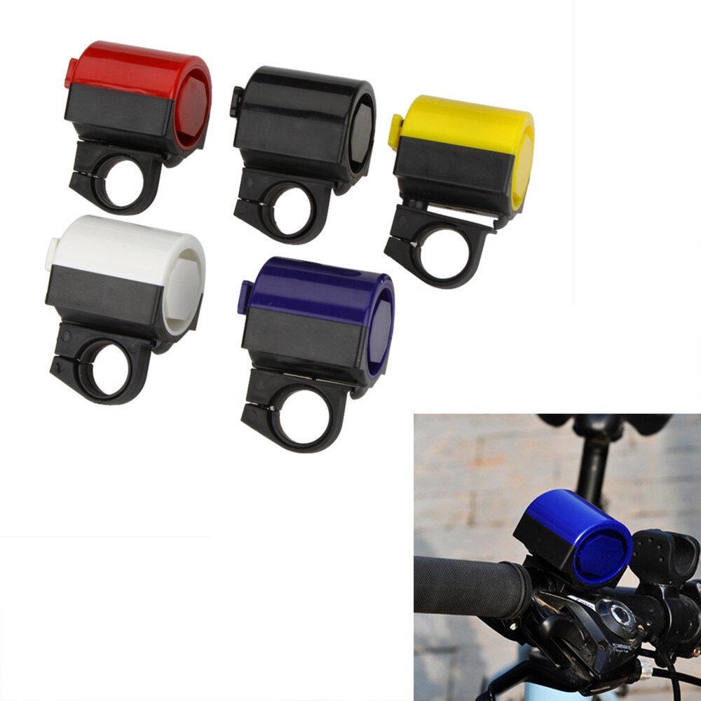 Hållbara elektroniska cykelklockor lämpliga för hopfällbar cykel mtb cykelhorn högljud cykeltillbehör klockring